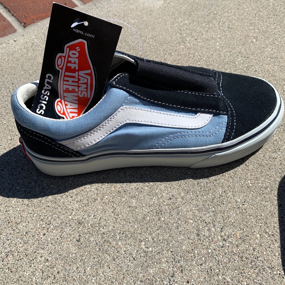Vintage Vans Old Skool - classic slip-ons- women 5.5 limited series - New w box